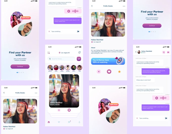 build online dating app, hook up website, match making app, match making website