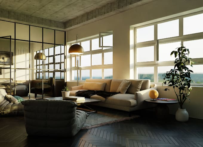 Visualize architectural 3d interior, exterior design, walkthrough video ...