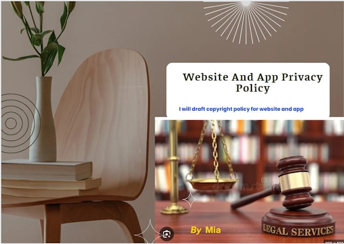write privacy policy for website and app