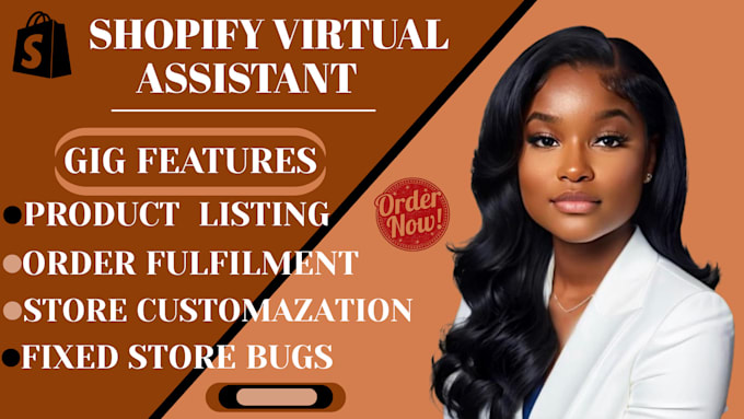 be your shopify virtual assistant and store manager