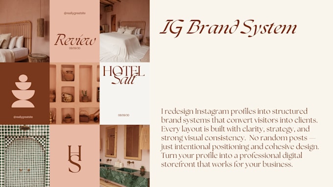 create a strategic instagram branding system