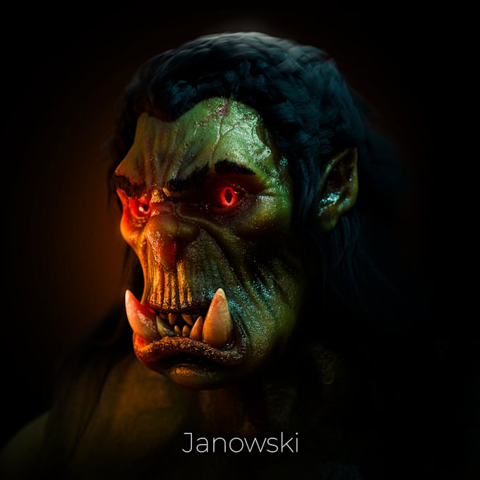 model a 3d character