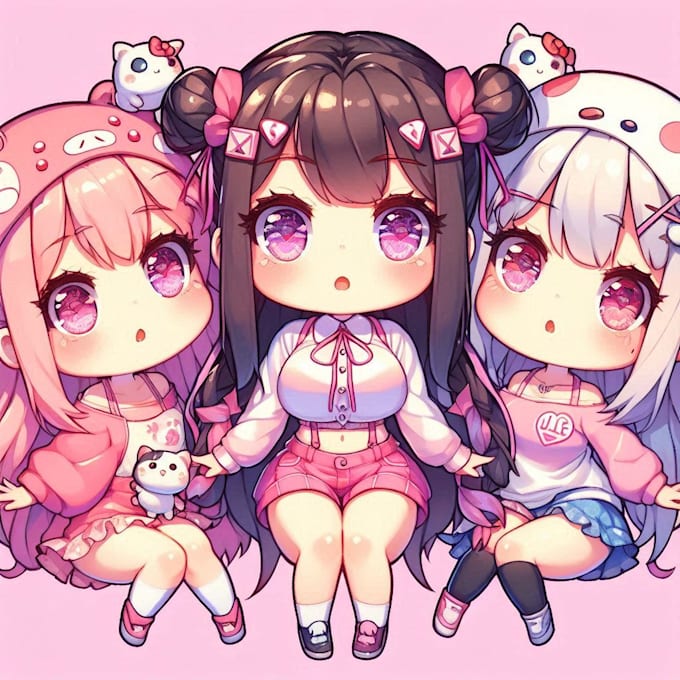 help you create your kawaii chibi character