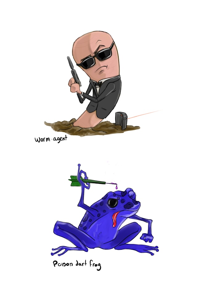 design any character you need for games comics or else