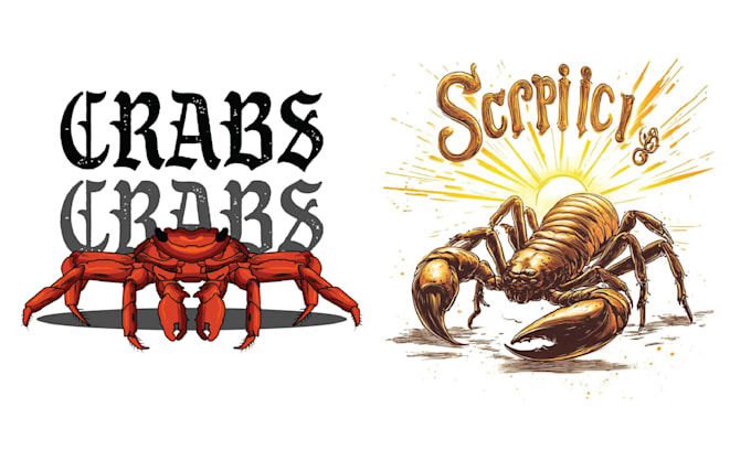 do high quality scorpion branding logo design