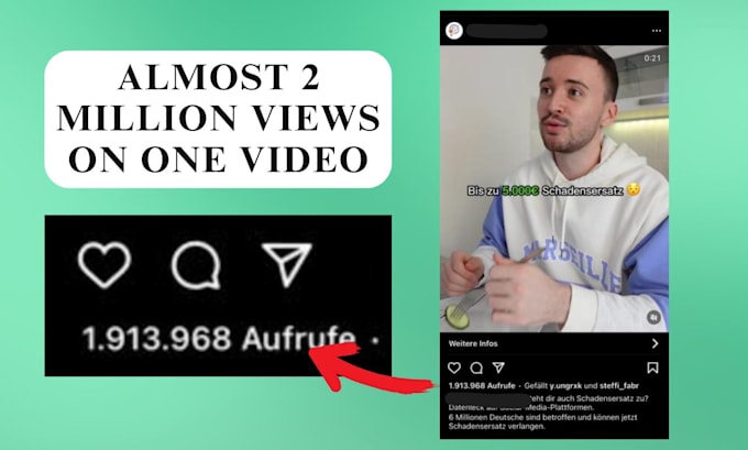 create an engaging ugc video in german, deutsch