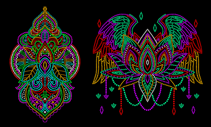 do rhinestone design for clothing