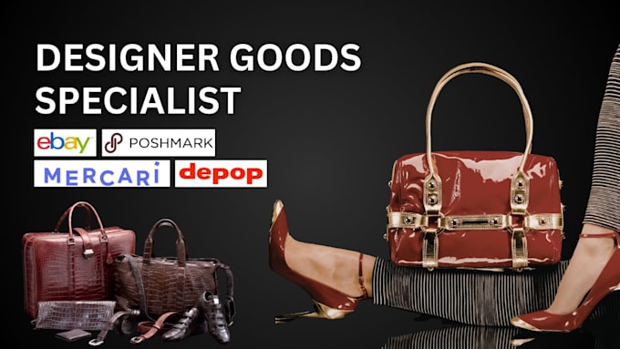 do ebay depop poshmark product listing designer goods expert