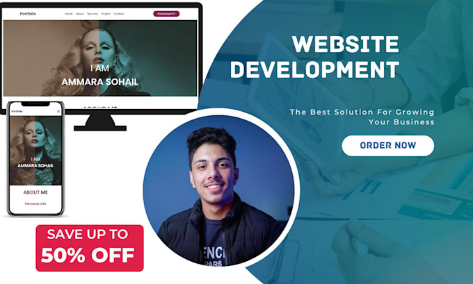 develop professional website for your business