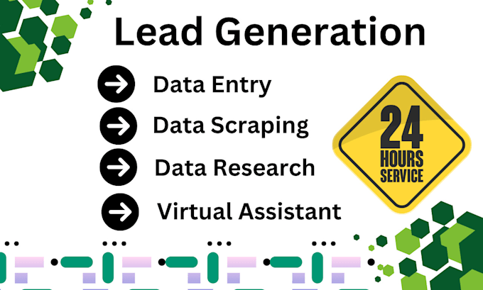do lead generation, data entry services