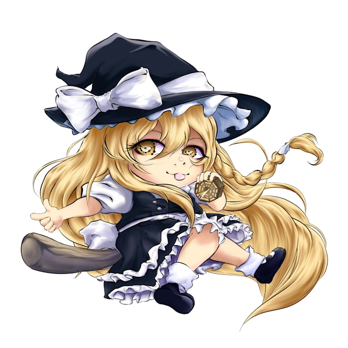 draw cute anime chibi full body