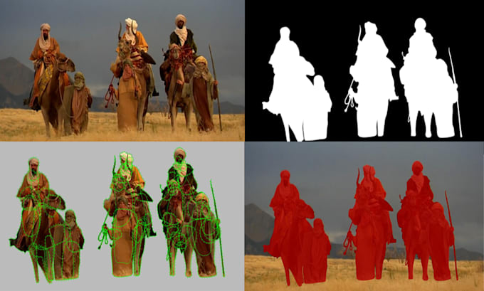 do professional vfx rotoscoping and chroma keying for film video and ads