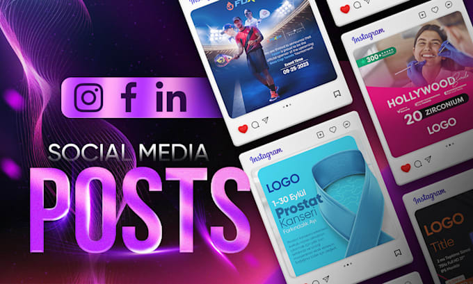 make creative instagram and facebook posts that attention