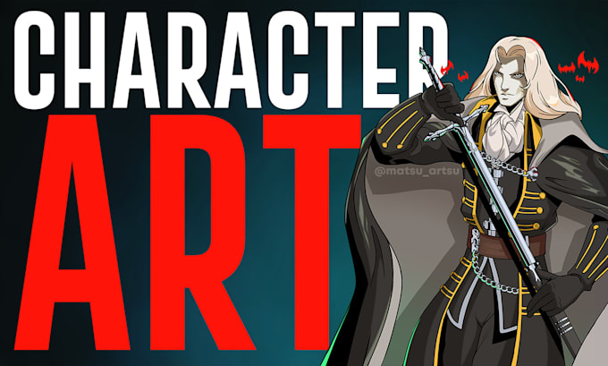 design a character, character concept or fanart