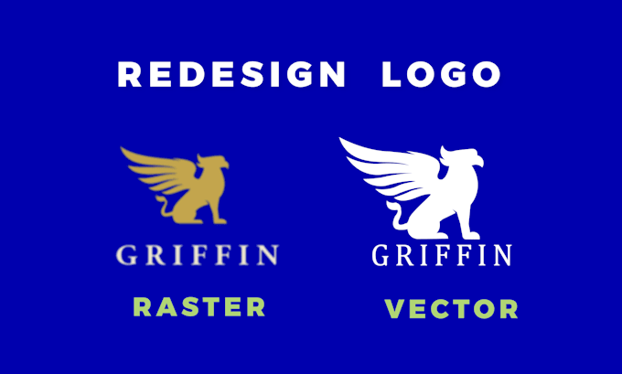redesign old logo and refine ai generated design professionally
