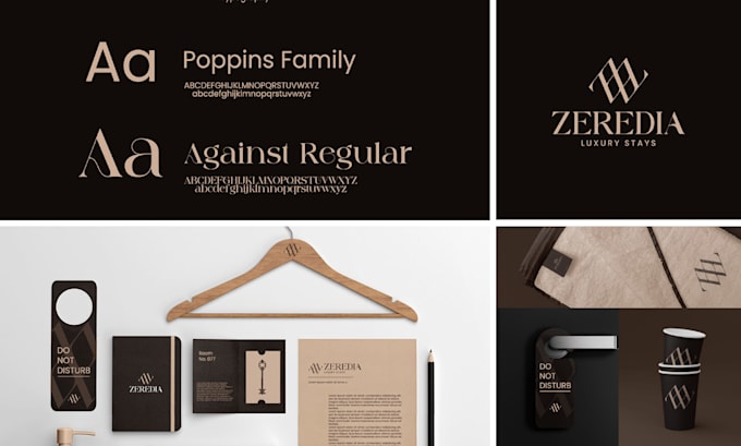 Design minimalist logo with brand identity and branding kit by Aliyah ...