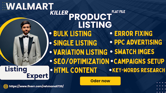 do walmart product listing, SEO optimization, title and description writing