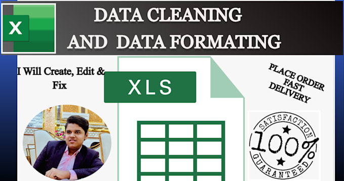 clean ,format ,merge , split excel data