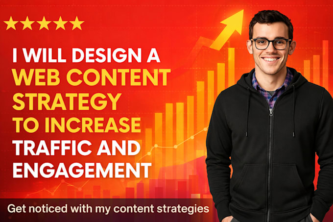 design a web content strategy to increase traffic and engagement