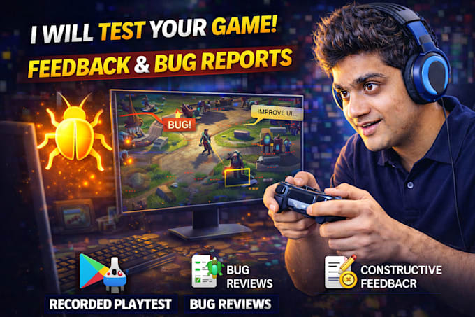 playtest and review your game