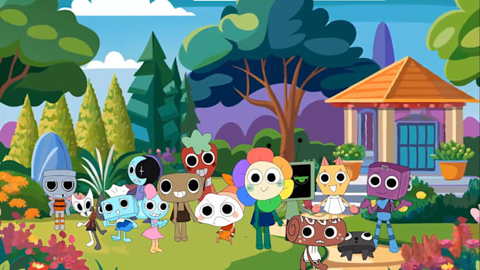 do 2d animation for you