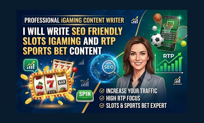 write SEO friendly slots igaming and rtp sports bet content