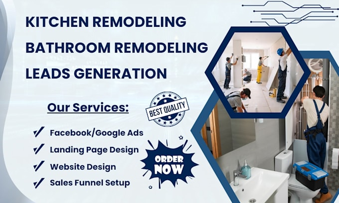 exclusive bathroom and kitchen remodeling leads for usa and canada contractors