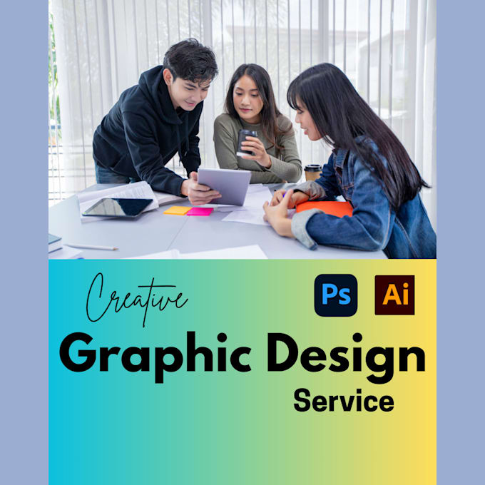 do creative graphic design, flyer, and social media banner
