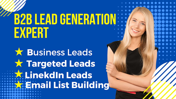 do b2b leads generation linkdine leads target and email list