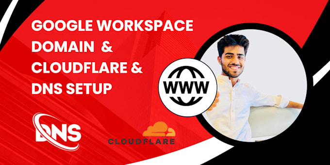 do domain, google workspace, dns and cloudflare setup expert