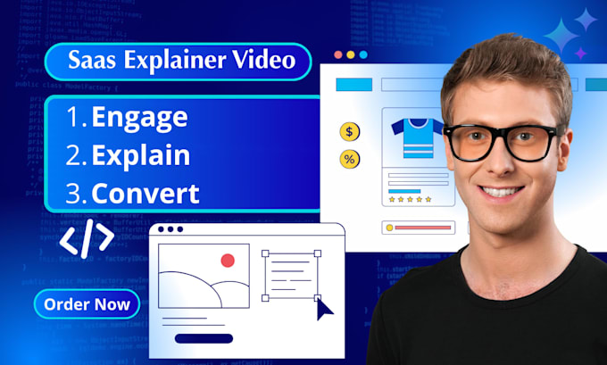 create a saas explainer video for your app or software
