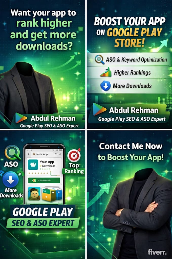 do SEO google play console
