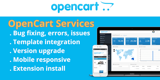 expertly fix opencart, bugs, and customization issues