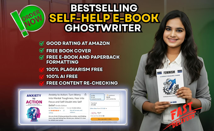 be self help book writer, self help ebook writer, nonfiction ghostwriter