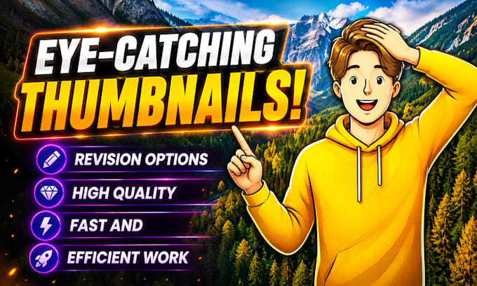 design viral youtube thumbnails