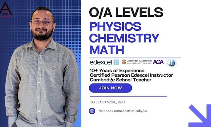 tutor o or a level physics or chemistry