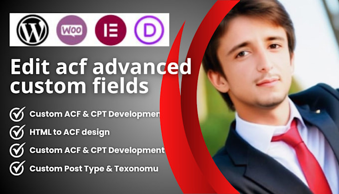 fix, create, edit acf advanced custom fields and cpt custom post types wordpress