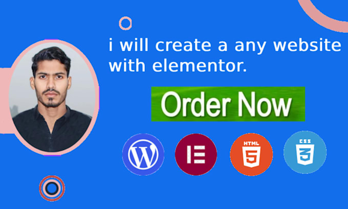 Create a wordpress elementor website with responsive design by Jobayer ...