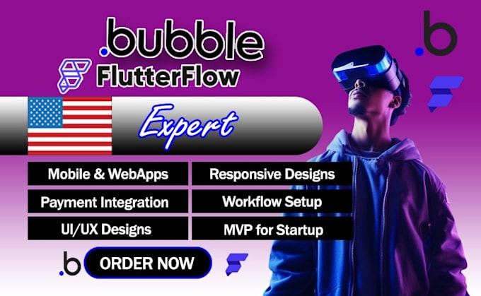 Build mobile app, web app with bubble io, bubble website, bubble app ...
