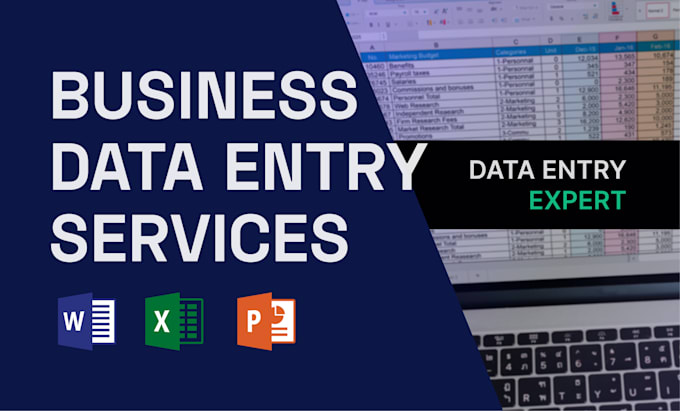 do professional business data entry fast and accurate