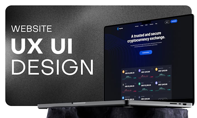 create responsive web design, landing page design, figma UX UI website redesign