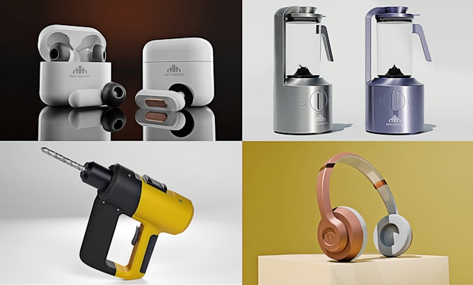 do 3d product modeling and realistic 3d rendering for amazon and ebay