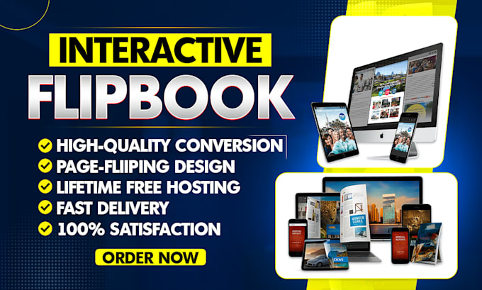 quickly convert PDF to flipbook or interactive flipbook digital magazine