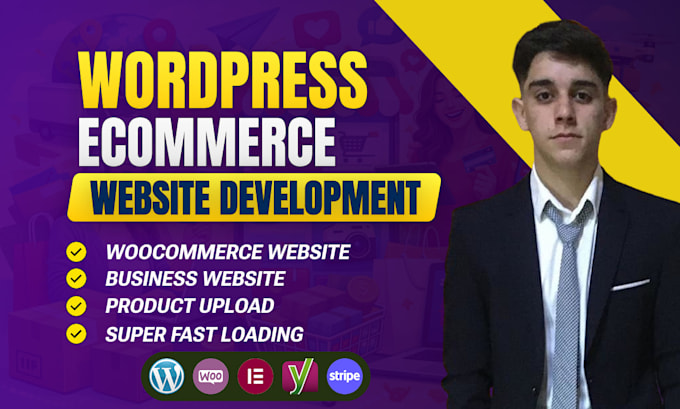 build a woocommerce store webshop with wordpress, woocommerce and elementor