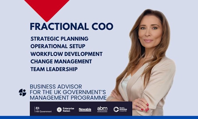 be your fractional coo to optimise your business