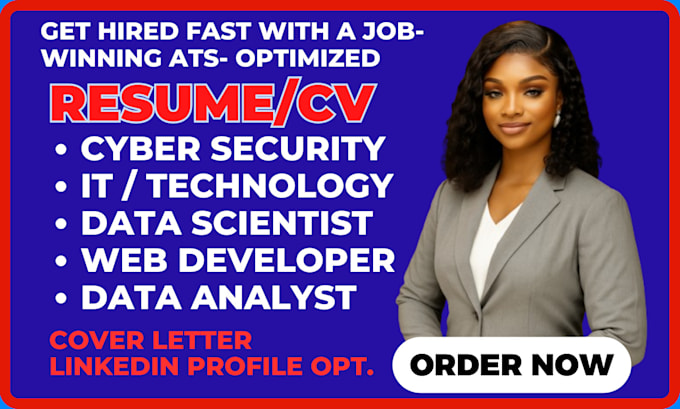 write cyber security resume, software, cloud engineer, data analyst, grc tech CV