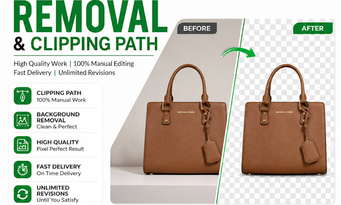 do product background removal, clipping path, and layer mask