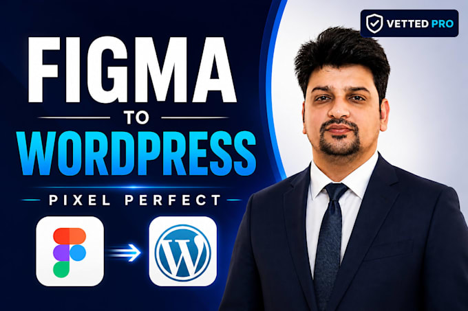 convert figma to a pixel perfect wordpress website