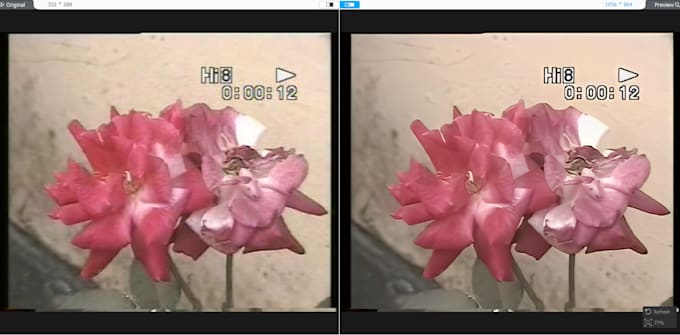 make your low profile video a high resolution video