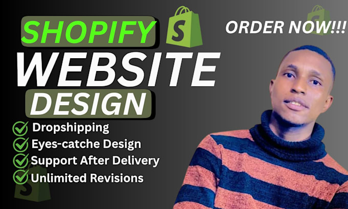 Do shopify dropshipping store shopify website design and shopify ...